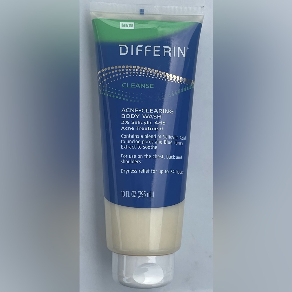 Differin Acne-Clearing Body Wash, 10 oz